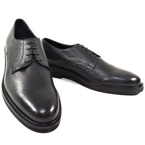 ALBERTO CICCIOLI 🇮🇹 MEN'S BLACK SOFT LEATHER COMFORT OXFORD SHOES